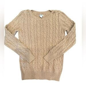 Old Navy Cable Knit Button Detail Sweater